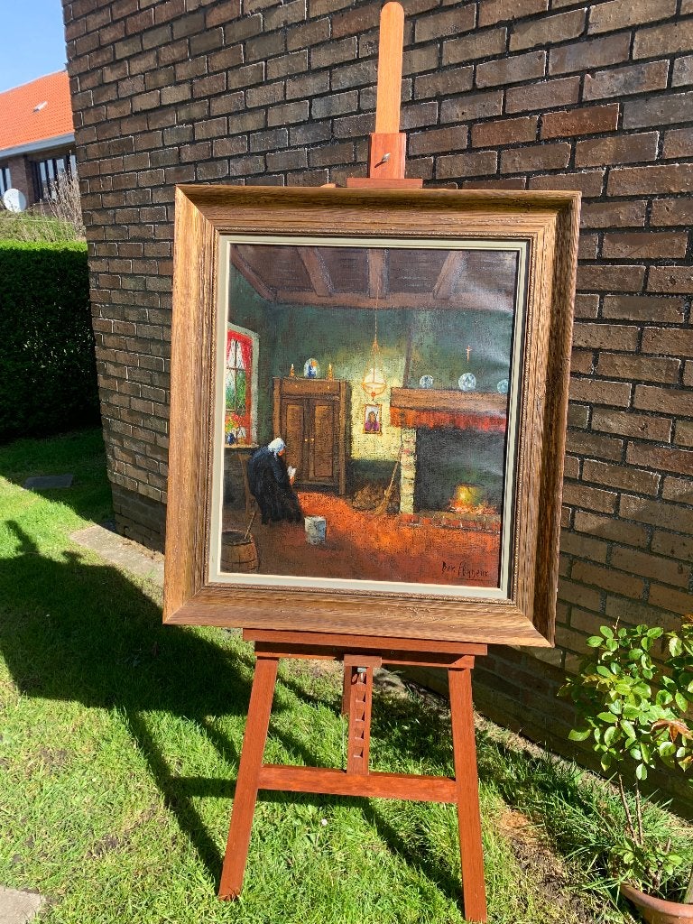Heel groot en prachtig schilderij, Ophalen of Verzenden