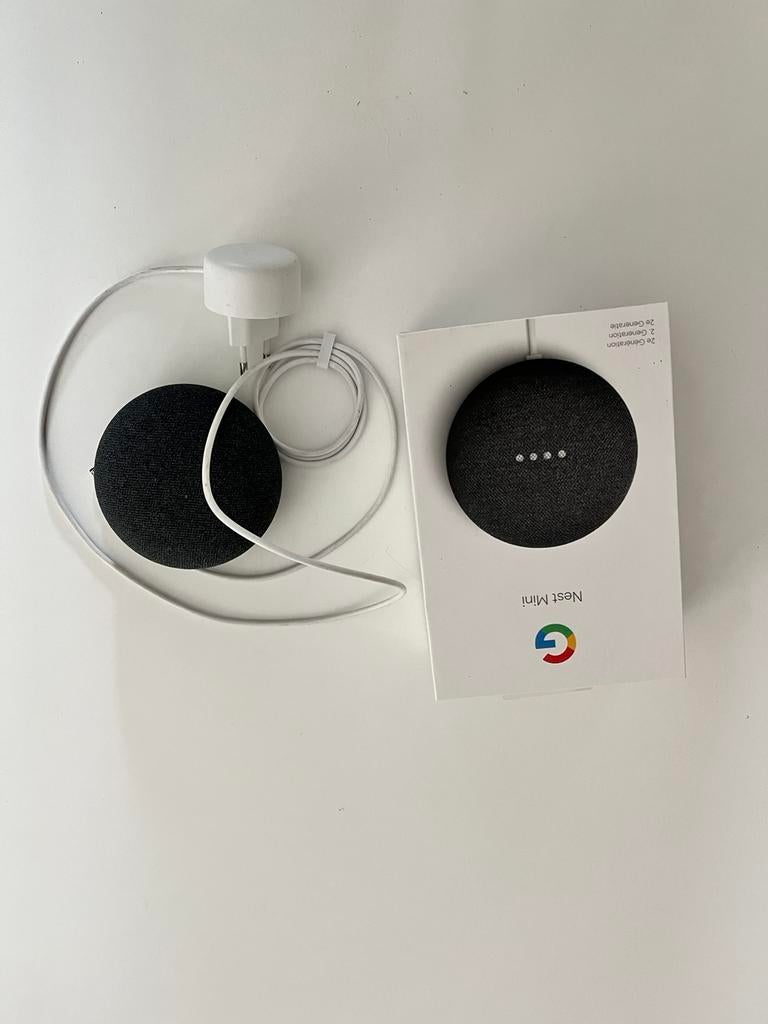 Google Nest mini, Maison & Meubles, Sonnettes, Utilisé, Enlèvement