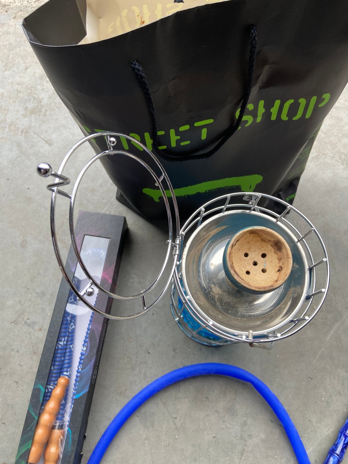 Chicha et accessoires, Tuin en Terras, Barbecue-accessoires, Ophalen of Verzenden, Zo goed als nieuw