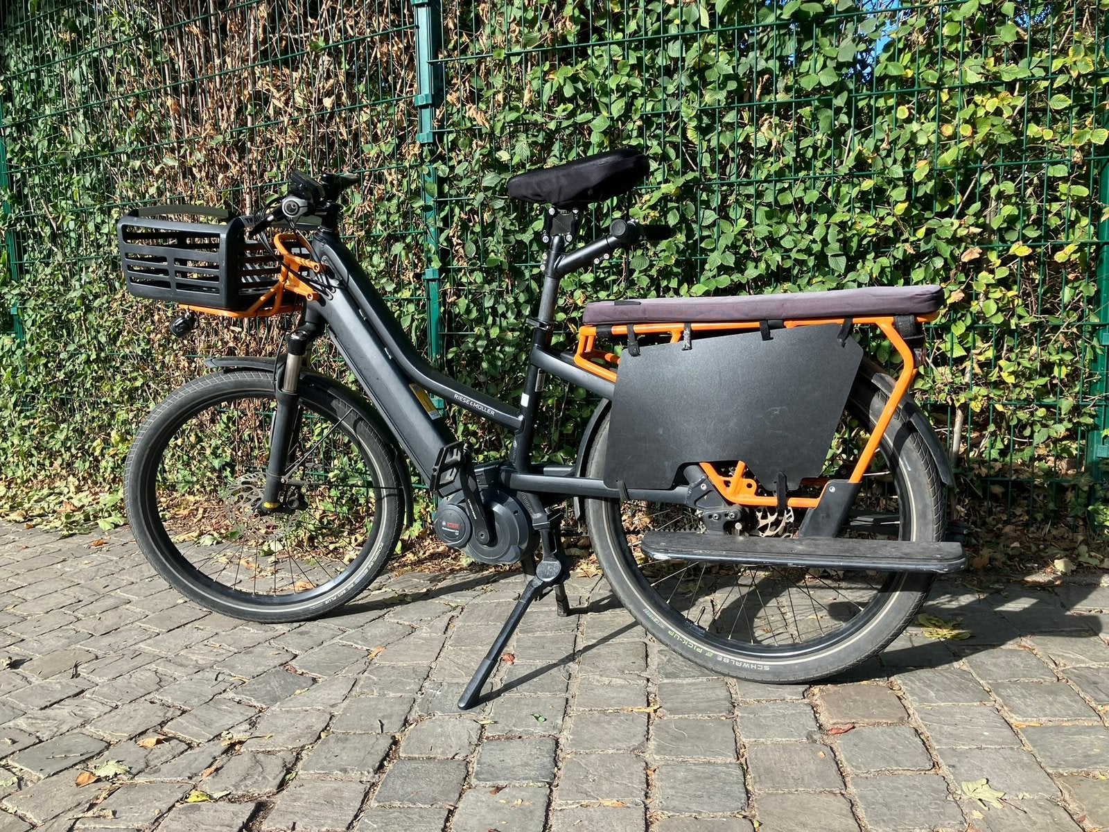 Vélo electrique long tail - Riese & Muller, Autres marques, Enlèvement, Utilisé, 2 enfants
