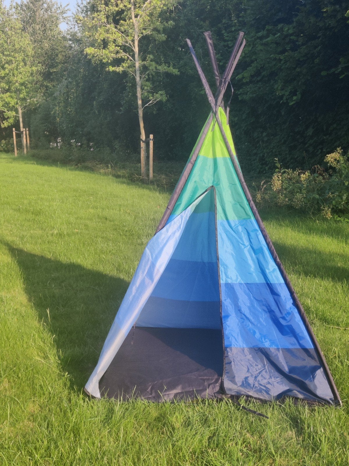 Tipi speeltent, Ophalen