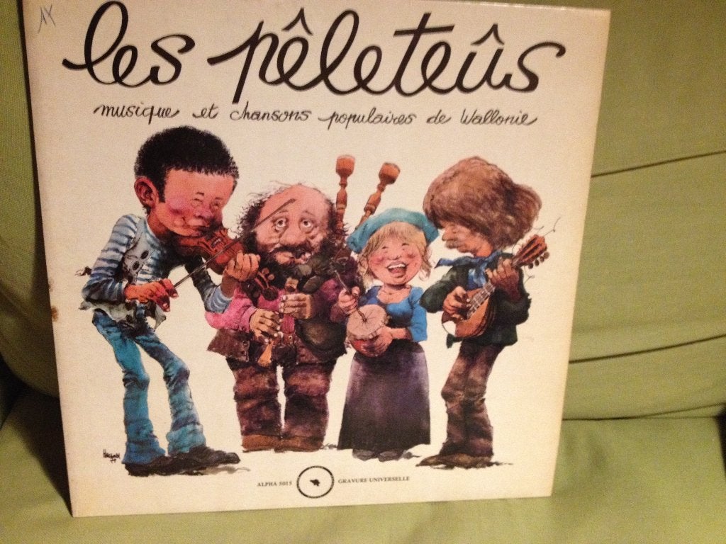Les pêleteûs - musique et chansons populaires de Wallonie, Pressage original, Enlèvement ou Envoi, Utilisé, Country