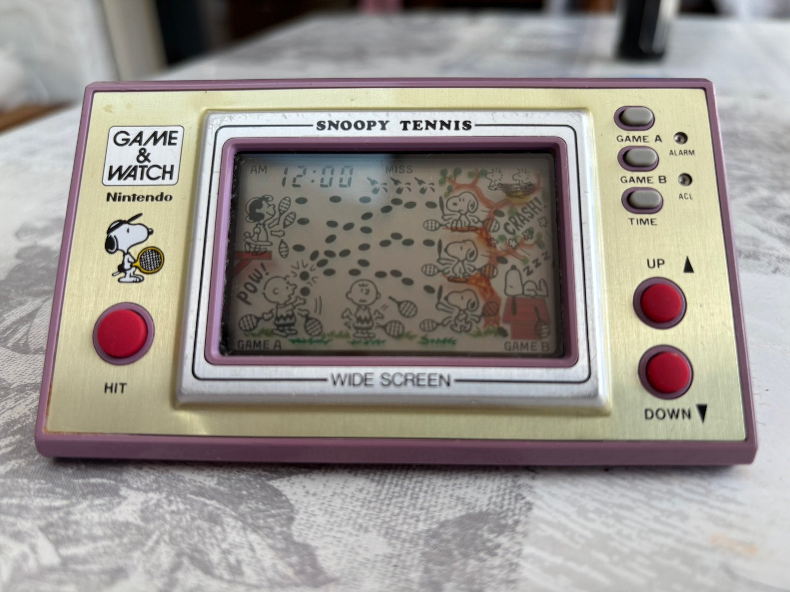 Nintendo Game&Watch Snoopy Tennis CGL 1982 SP-30 Boxed, Consoles de jeu & Jeux vidéo, Enlèvement, Utilisé, Autres modèles