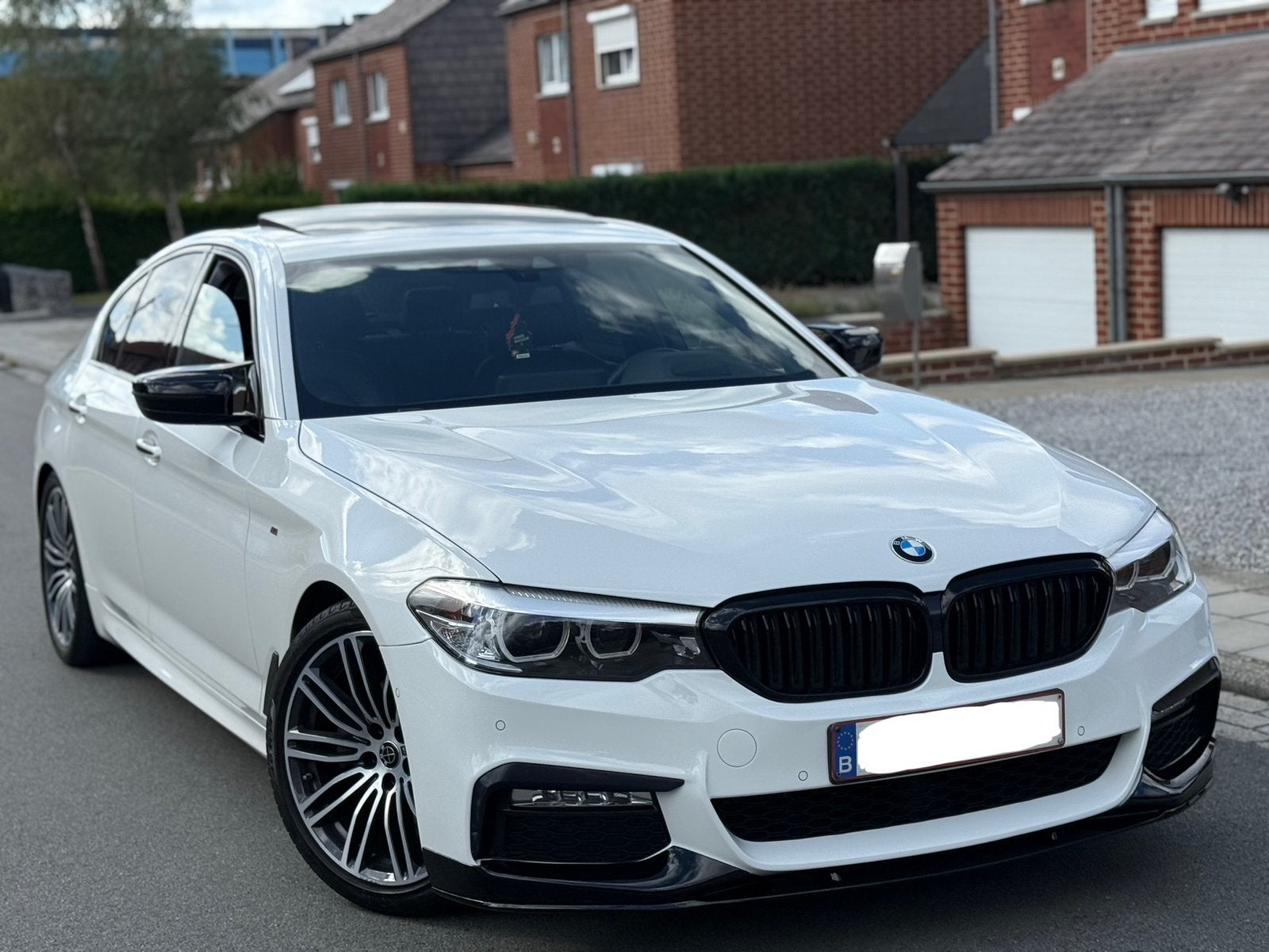 Bmw 520d G30 Pack M, Autos, Euro 6, Noir, Diesel, Automatique