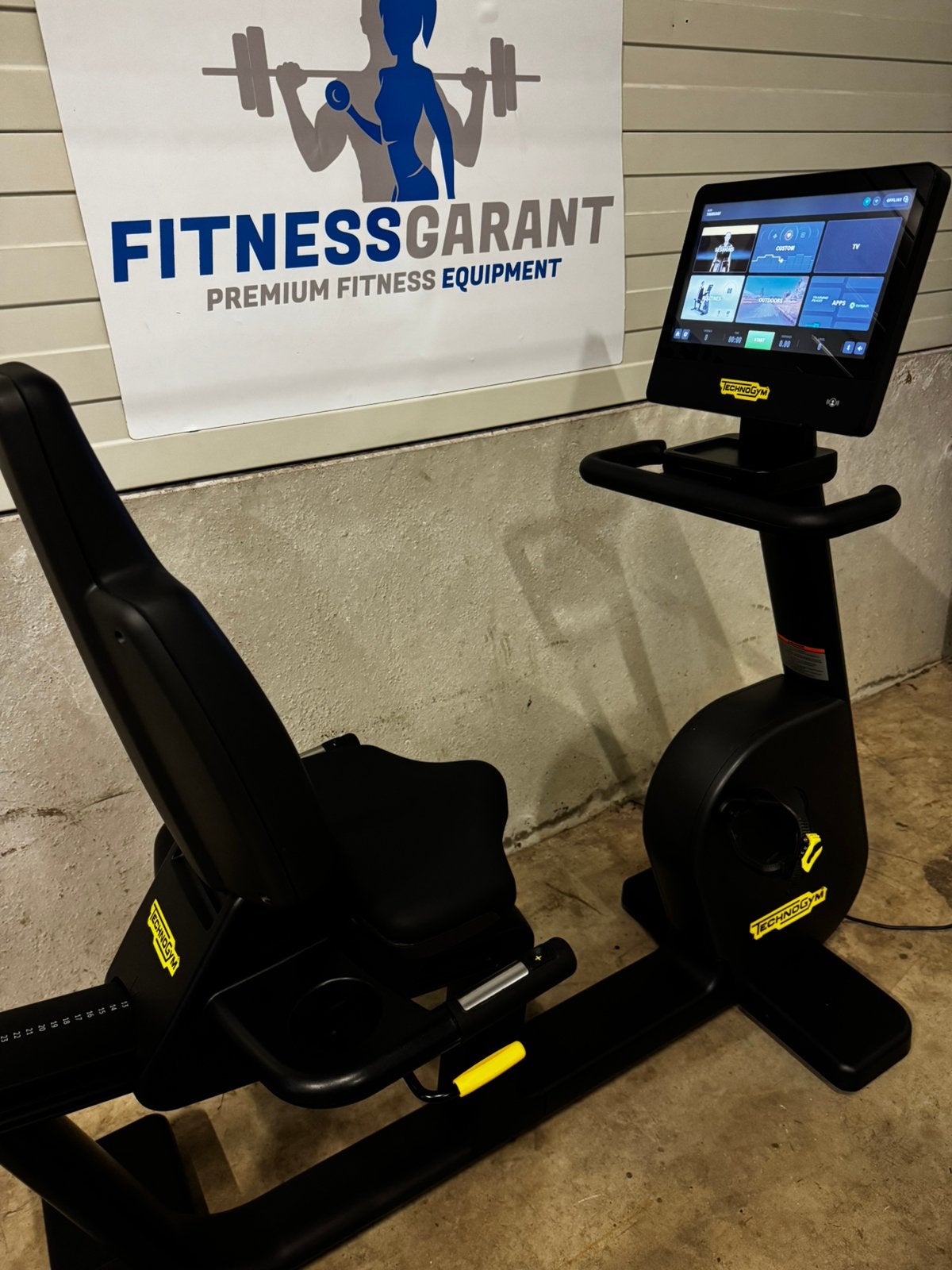 Vélo inclinable Technogym Excite+ Live 7000 16P Unity 4.0, Enlèvement ou Envoi, Comme neuf