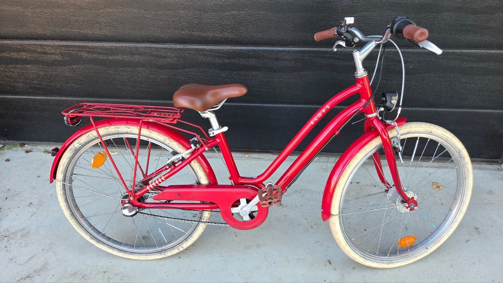 Meisjesfiets Elops 9-12 jaar, Fietsen en Brommers, Ophalen, Velgrem, Elops ( Decathlon ), Versnellingen