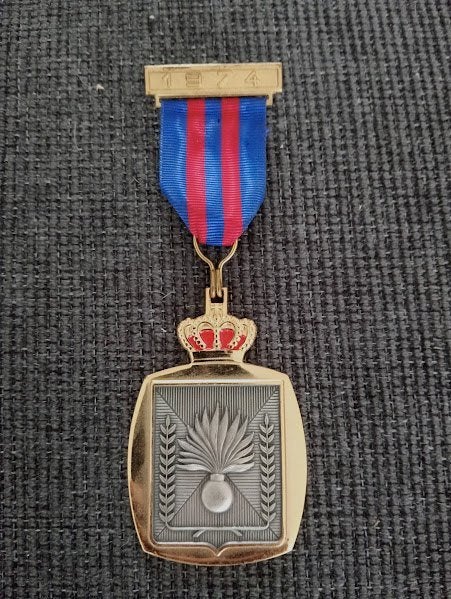 Medaille de marche., Collections, Enlèvement ou Envoi, Gendarmerie, Ruban, Médaille ou Ailes