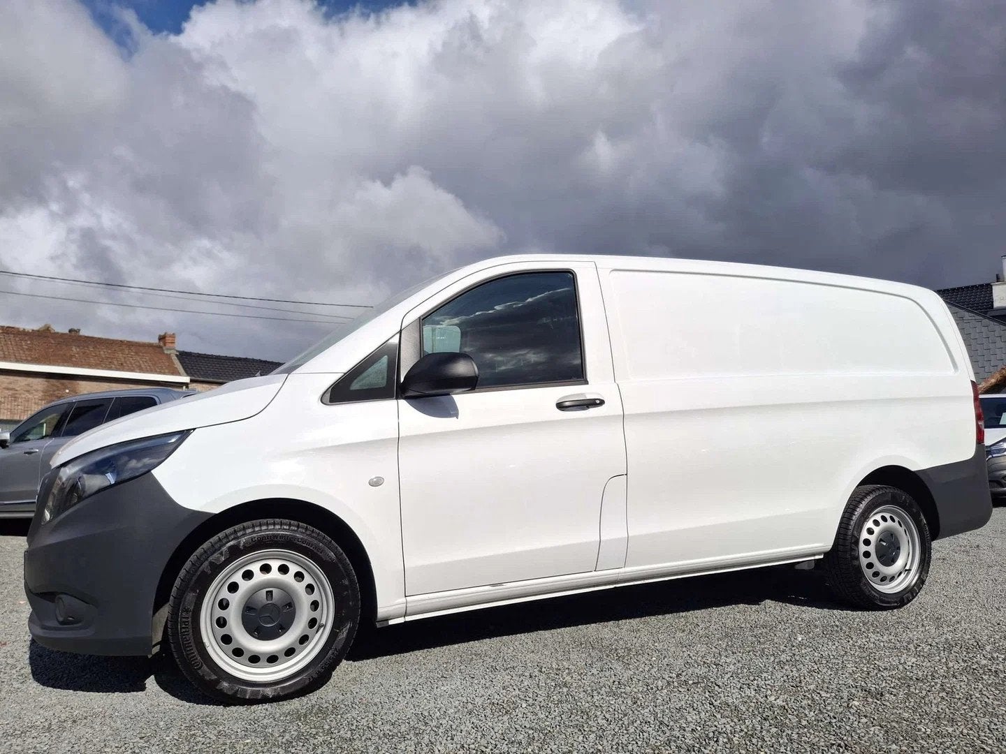 Mercedes-Benz Vito 116 *airco * Navi, Autos, Achat, Euro 6, 3 places, Boîte manuelle
