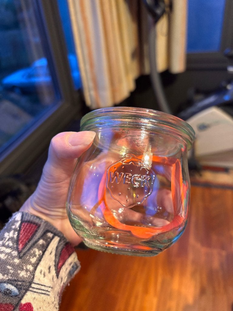 Bocal Weck 300 ml, Enlèvement ou Envoi, Comme neuf, Verre, Récipient(s)