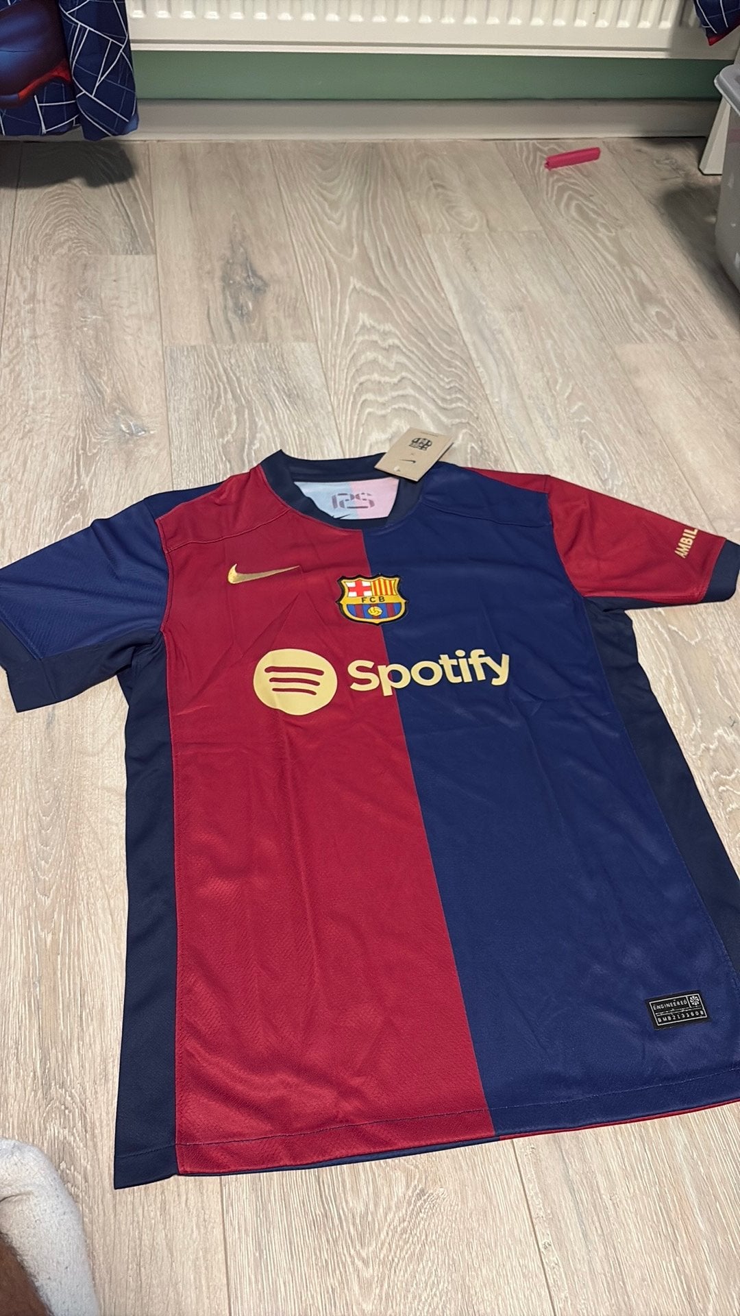 Maillot barcelonne, Taille M, Enlèvement ou Envoi, Neuf, Maillot