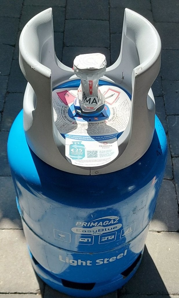 Gasflessen  Easy Blue XL 9.5 KG en 6 KG Plus verzegeld, Ophalen, Nieuw