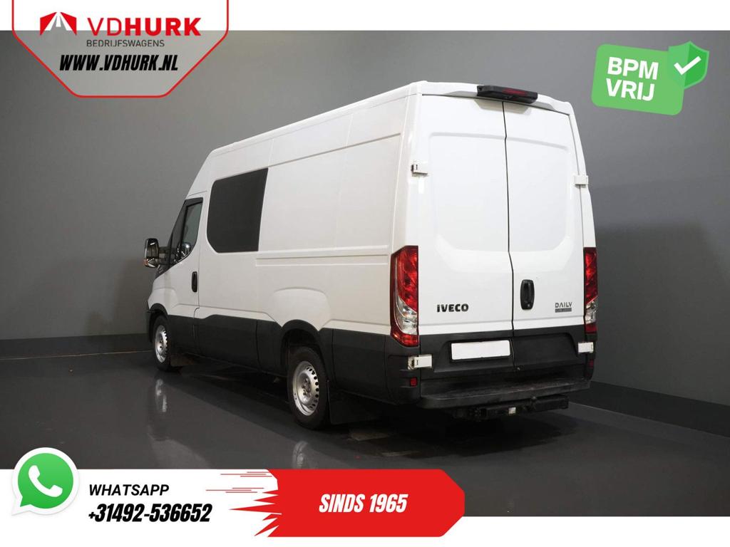 Iveco Daily 35S16V 2.3 L3H2 155 pk Aut. DC Dubbel Cabine EXP, Auto's, Bestelwagens en Lichte vracht, Automaat, Electronic Stability Program (ESP)