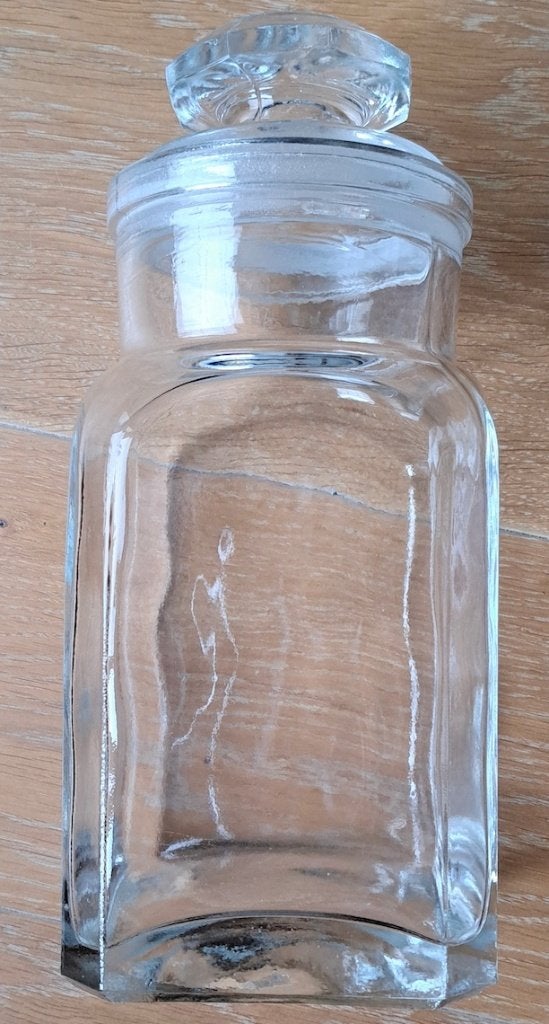 6 glazen bokalen, Ophalen, Gebruikt