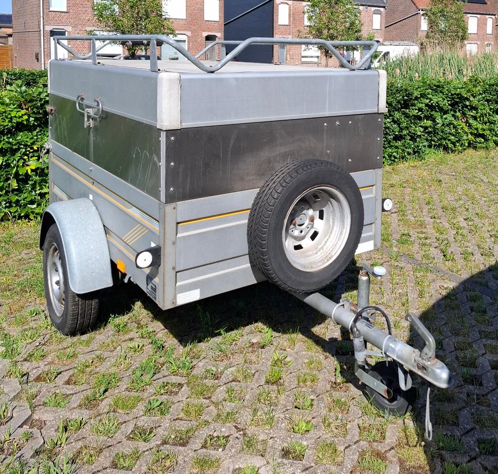 SARIS ARBA 600 afsluitbare verhoogde aanhangwagen, Autos : Divers, Remorques, Utilisé, Enlèvement