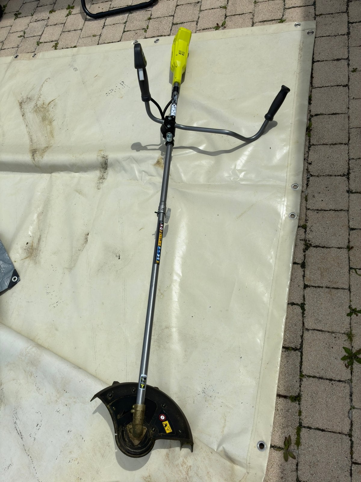 Ryobi débroussailleuse, Ophalen, Gebruikt, Accu