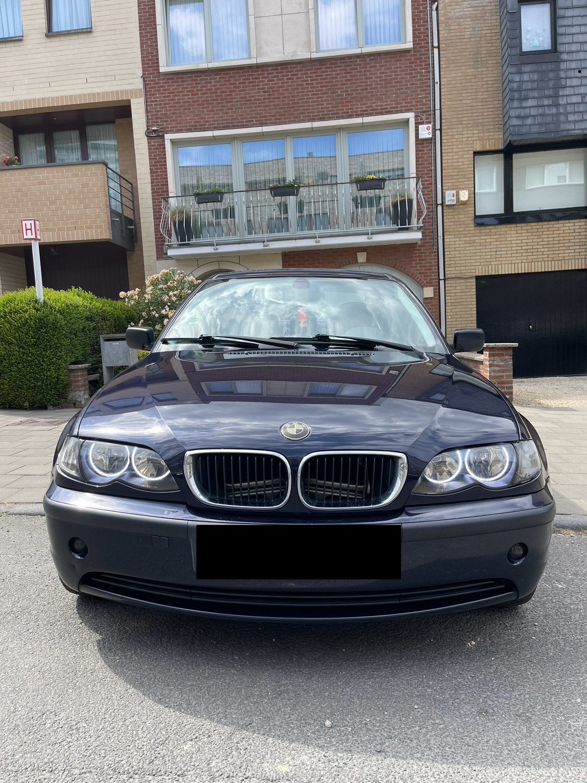 BMW e46 Facelift 318 benzine euro 4, Auto's, BMW, Zwart, Particulier, Euro 4, Onderhoudsboekje