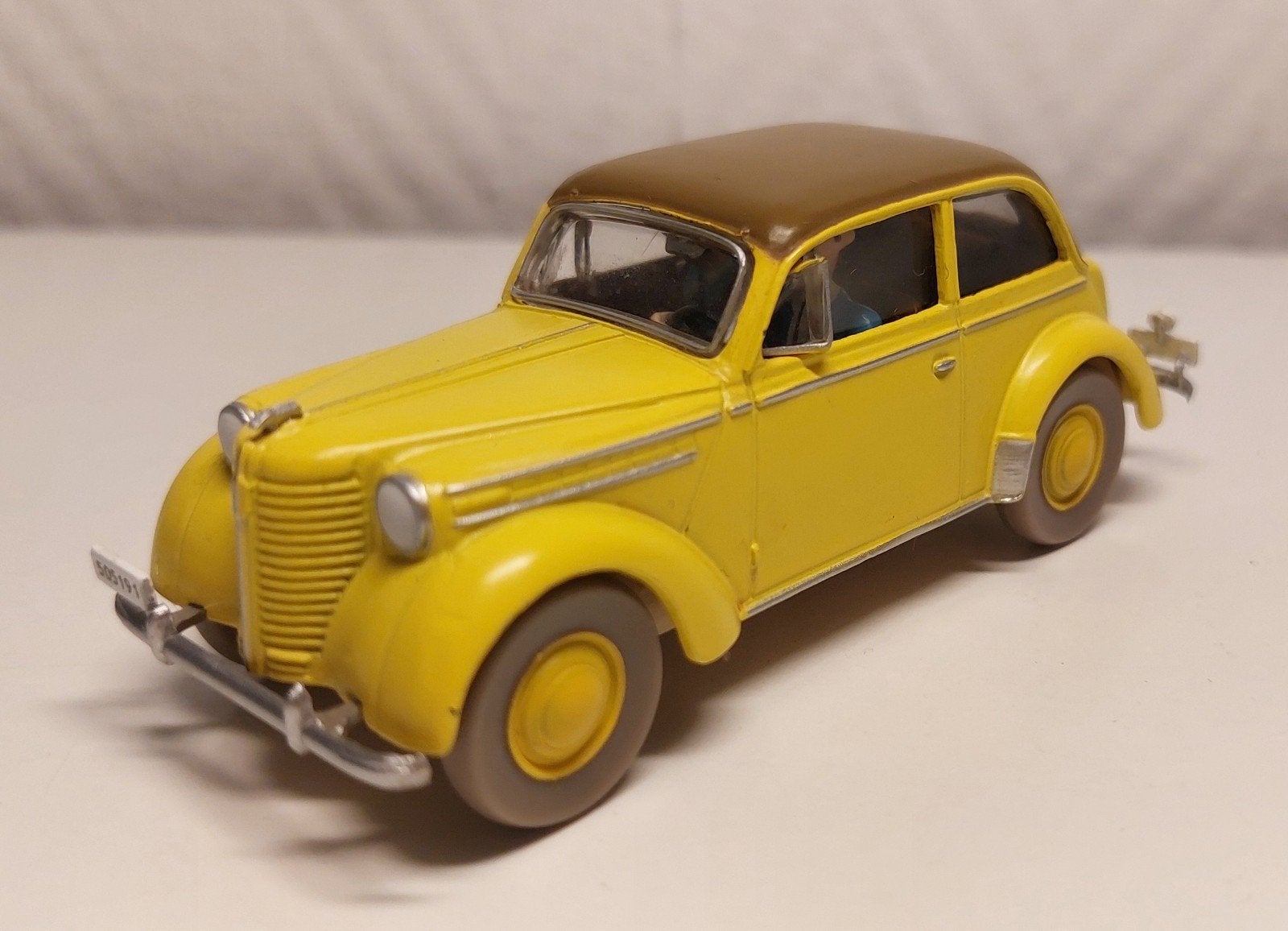 Voiture TINTIN Atlas « L'Opel Olympia cabriolet 1938 », Enlèvement ou Envoi, Tintin, Utilisé, Statue ou Figurine