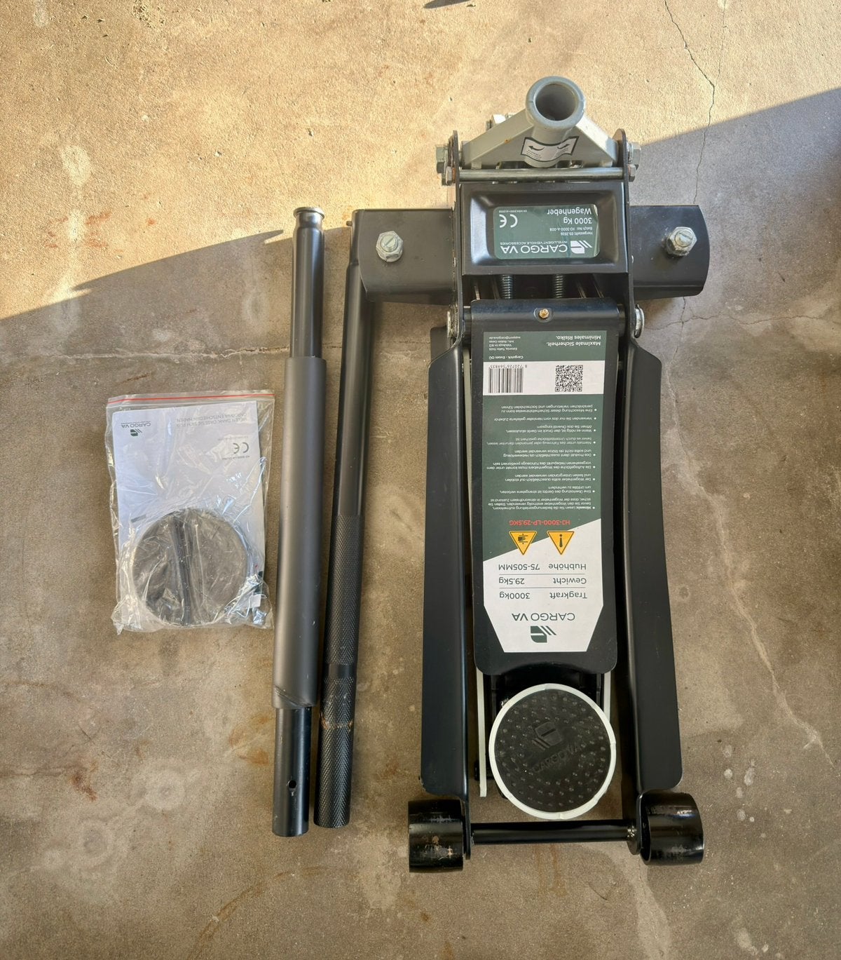 Cric automobile hydraulique 3T !! NEUF !!, Enlèvement ou Envoi, Neuf
