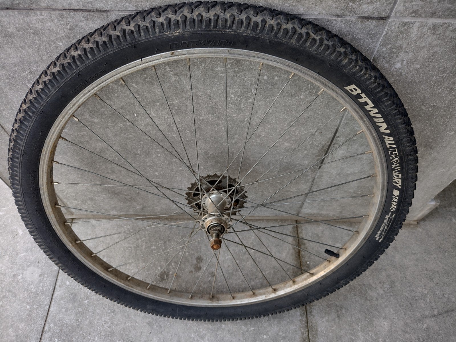 ROUE VTT COMPLETE 26X2.0, Enlèvement