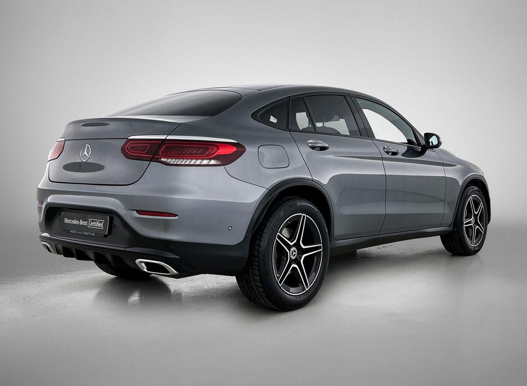 Mercedes-Benz GLC-Klasse 200 D Coupé AMG Line | Night Pack, Auto's, Mercedes-Benz, Automaat, 4 cilinders, 5 deurs, Zilver of Grijs