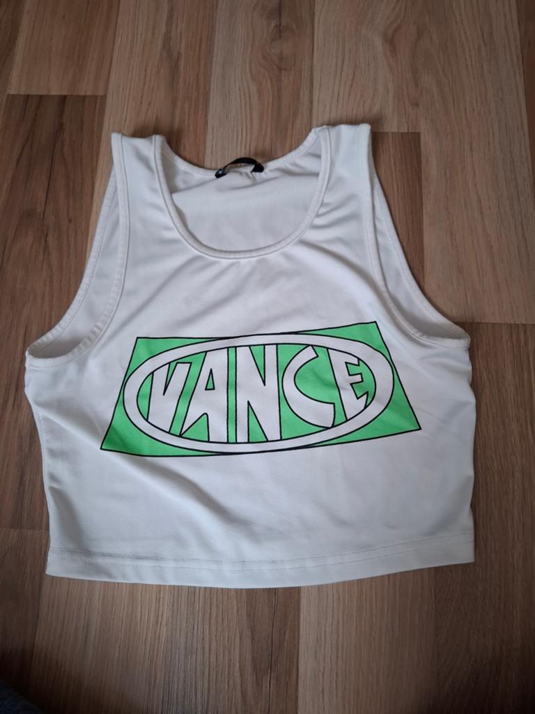 Wit Vance topje, Verzenden, Wit, Zo goed als nieuw, Shein