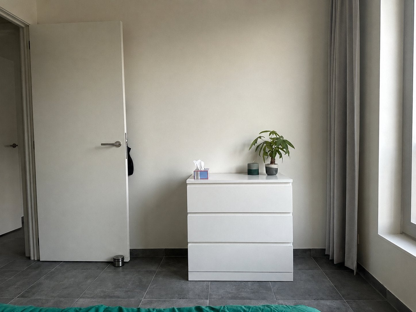 IKEA Malm Ladekast - wit - 3 lades, Huis en Inrichting, Kasten | Ladekasten, Ophalen, 50 tot 100 cm, Zo goed als nieuw, 3 of 4 laden