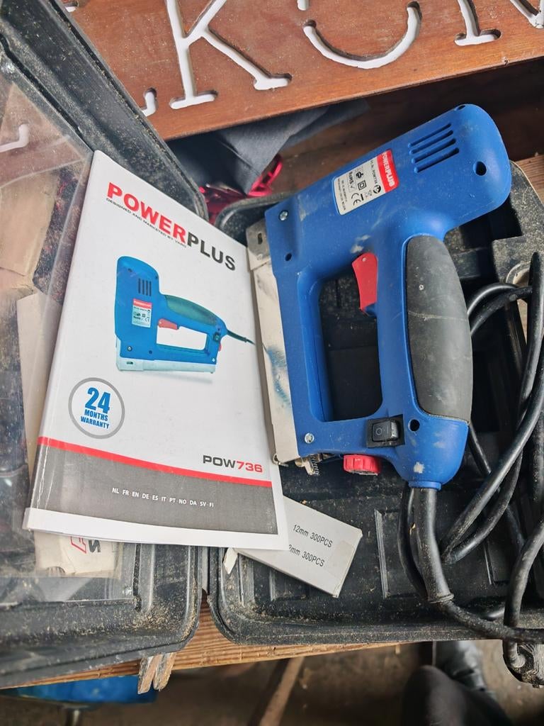 Elektrische tacker, Doe-het-zelf en Bouw, Ophalen