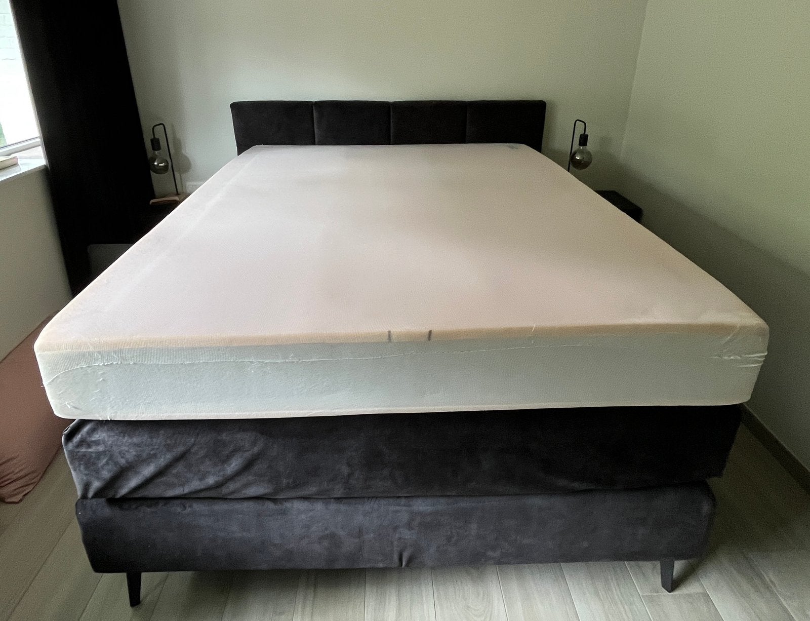 Matras 160x200 – 7-zone pocketvering – H5 – nette staat, Huis en Inrichting, Ophalen, Gebruikt, Tweepersoons, Matras