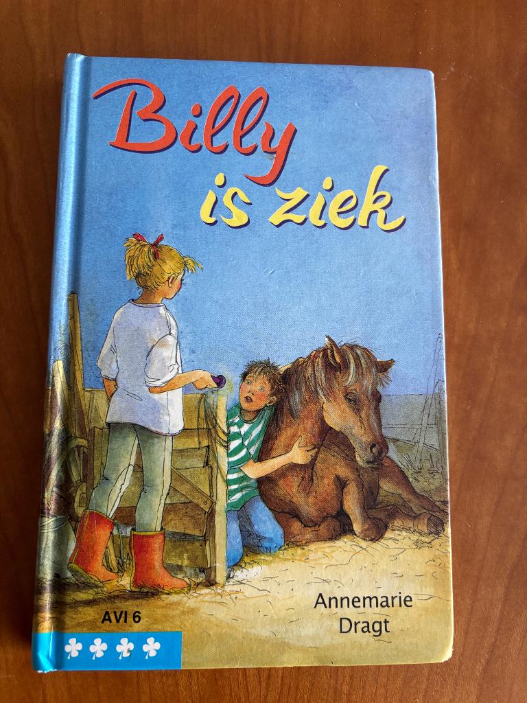 AVI 6 Kim Wampie serie : Billy is ziek ( pony ) A. Dragt, Ophalen of Verzenden, Gelezen, Annemarie Dragt