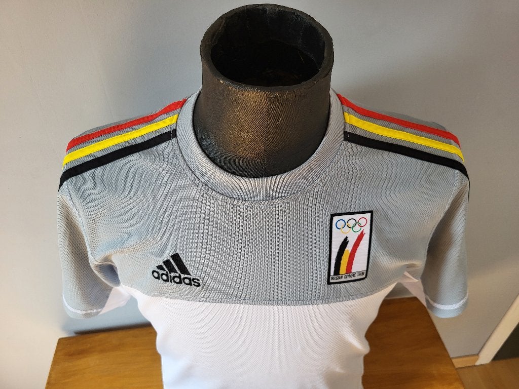 Zeldzaam Adidas Belgisch Olympisch Team Shirt Vintage, Verzenden, Gebruikt, Shirt