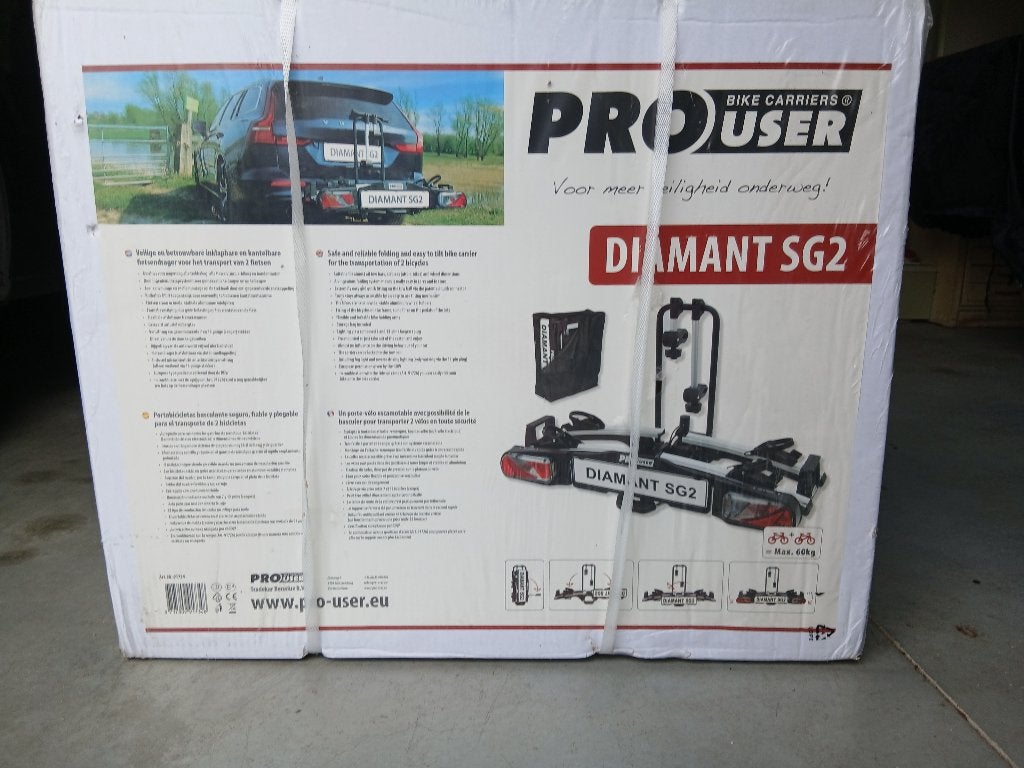 fietsdrager diamant sg2, Ophalen, Elektrische fiets, Nieuw, 2 fietsen