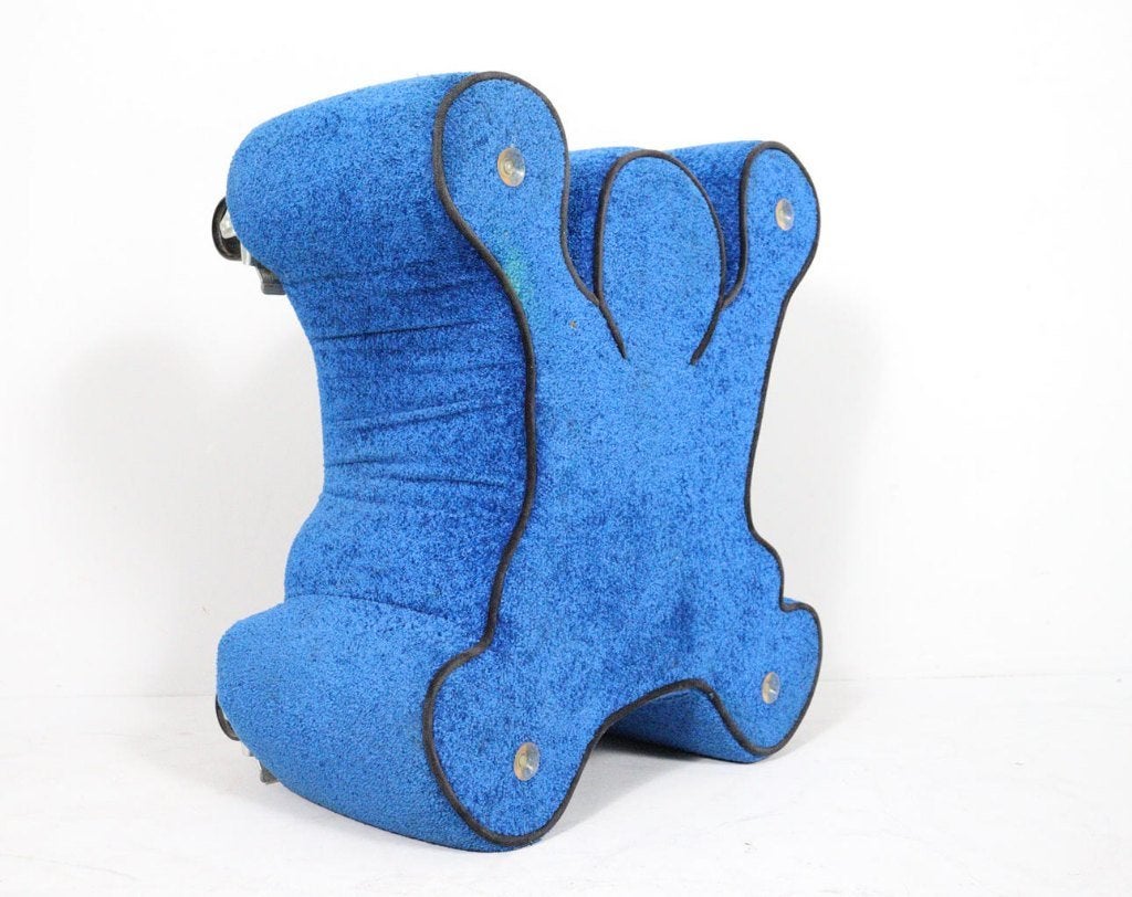 Keith Haring - Table basse Bretz/Cultsofa bleue, Maison & Meubles, 100 à 150 cm, Verre, Modern pop-art street-art contemporary