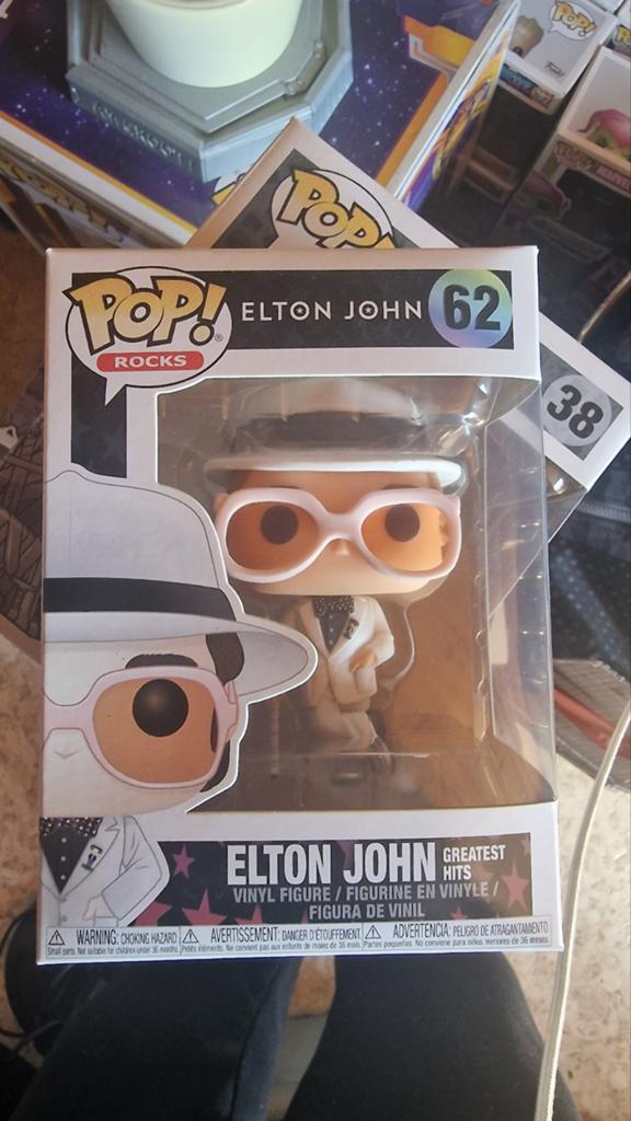 Funko Pop Elton John 62 Elton John Greatest Hits, Ophalen of Verzenden