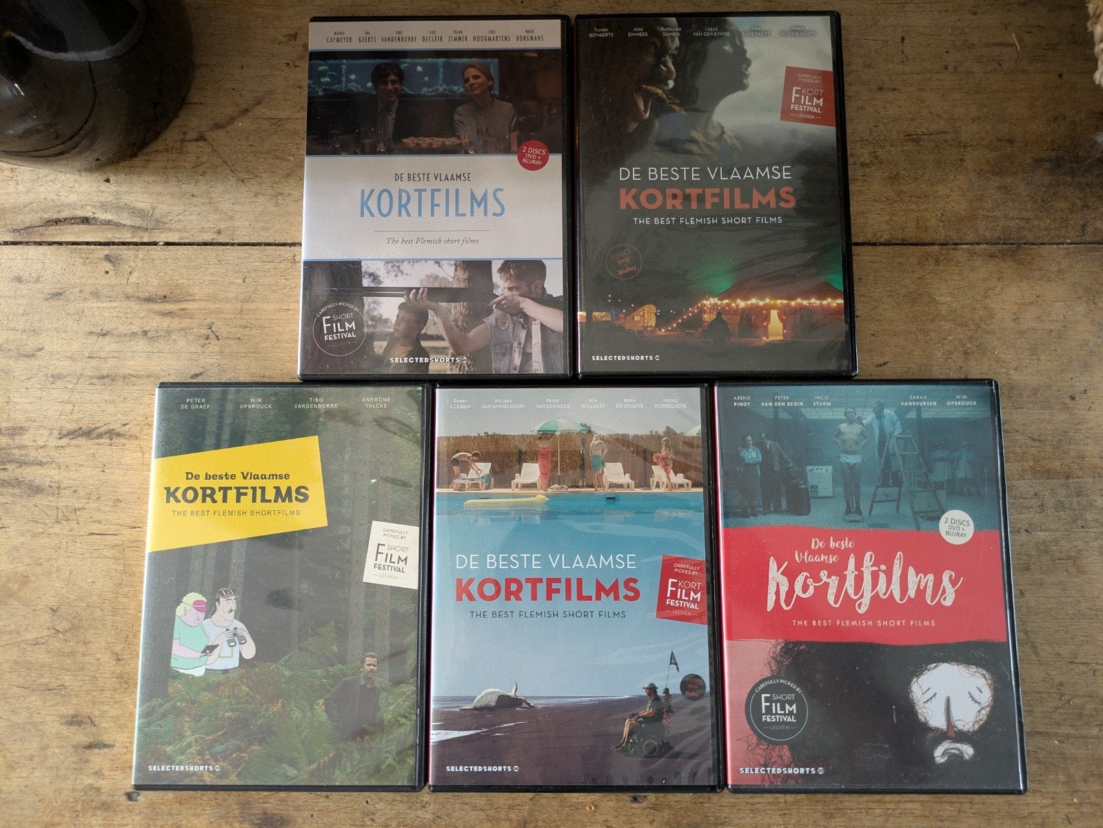 dvd reeks De beste Vlaamse kortfilms, Ophalen of Verzenden