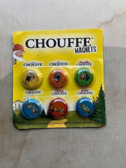 Chouffe magneten, Verzamelen, Biermerken, Ophalen, Nieuw, Overige typen, Overige merken