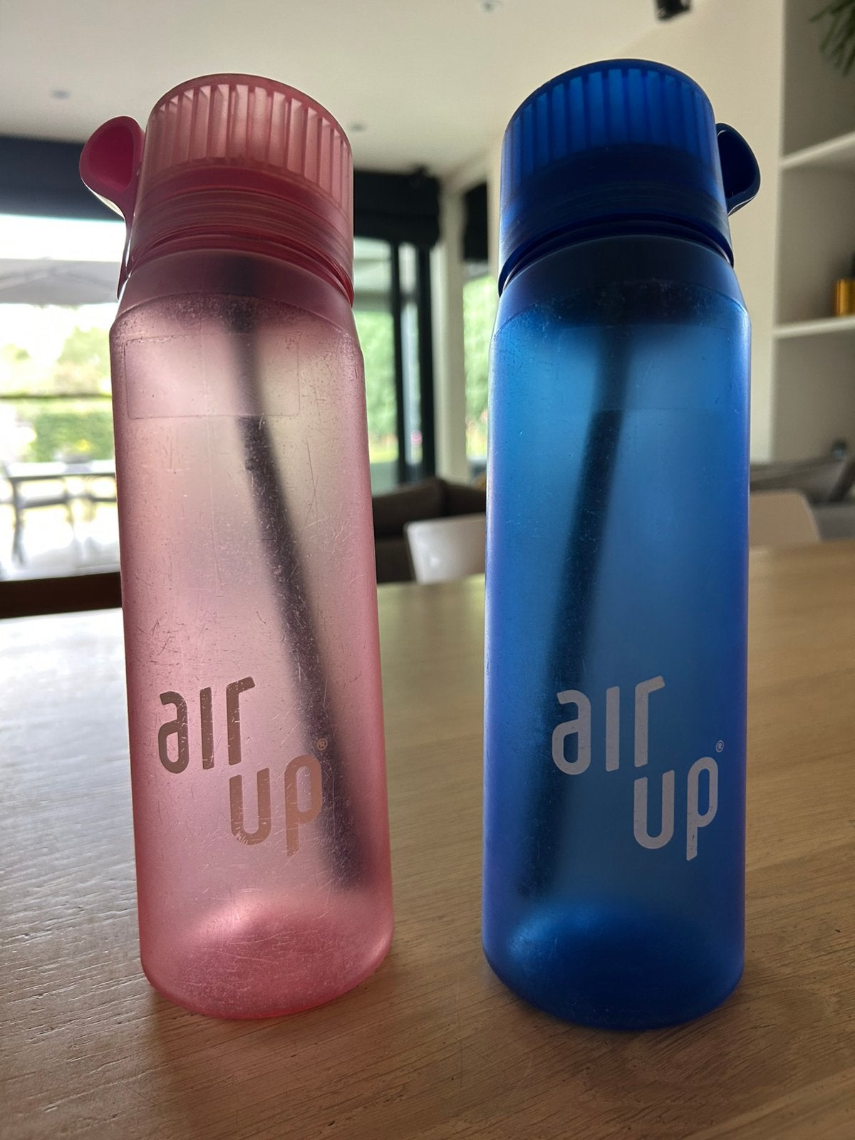 Air Up drinkflessen, Sport en Fitness, Drinkbussen, Ophalen, Gebruikt