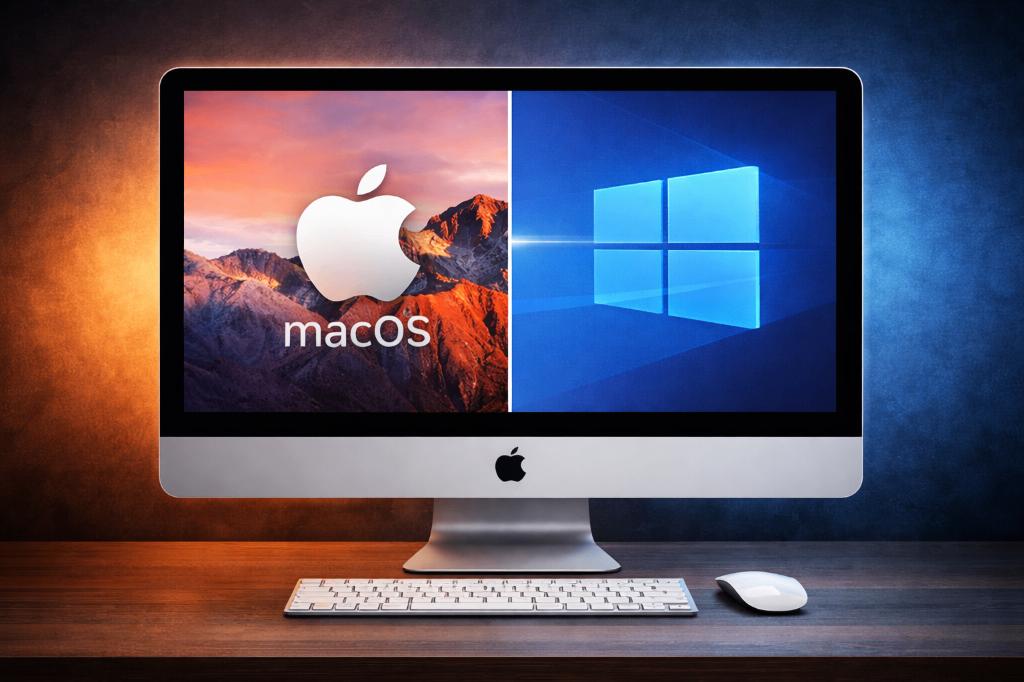 iMac 2012 – Double système Windows + macOS, Computers en Software, Apple Desktops, Ophalen, 8 GB, IMac