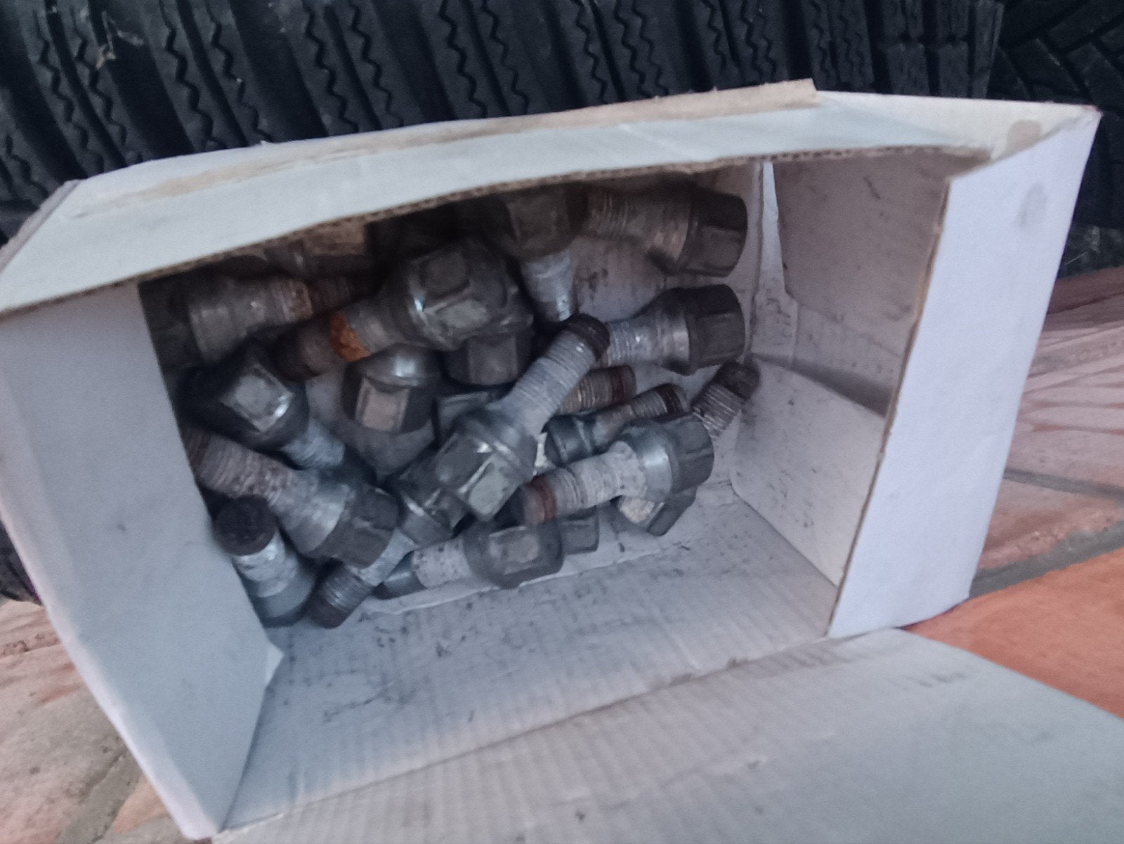 Nette lichtmetalen velgen + Firestone winterbanden (5x98) in, Auto-onderdelen, Ophalen, Gebruikt, 17 inch, Winterbanden