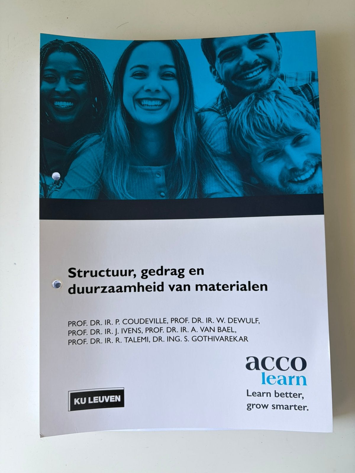 Structuur, gedrag en duurzaamheid van materialen, Boeken, Studieboeken en Cursussen, Ophalen, Zo goed als nieuw, Hoger Onderwijs