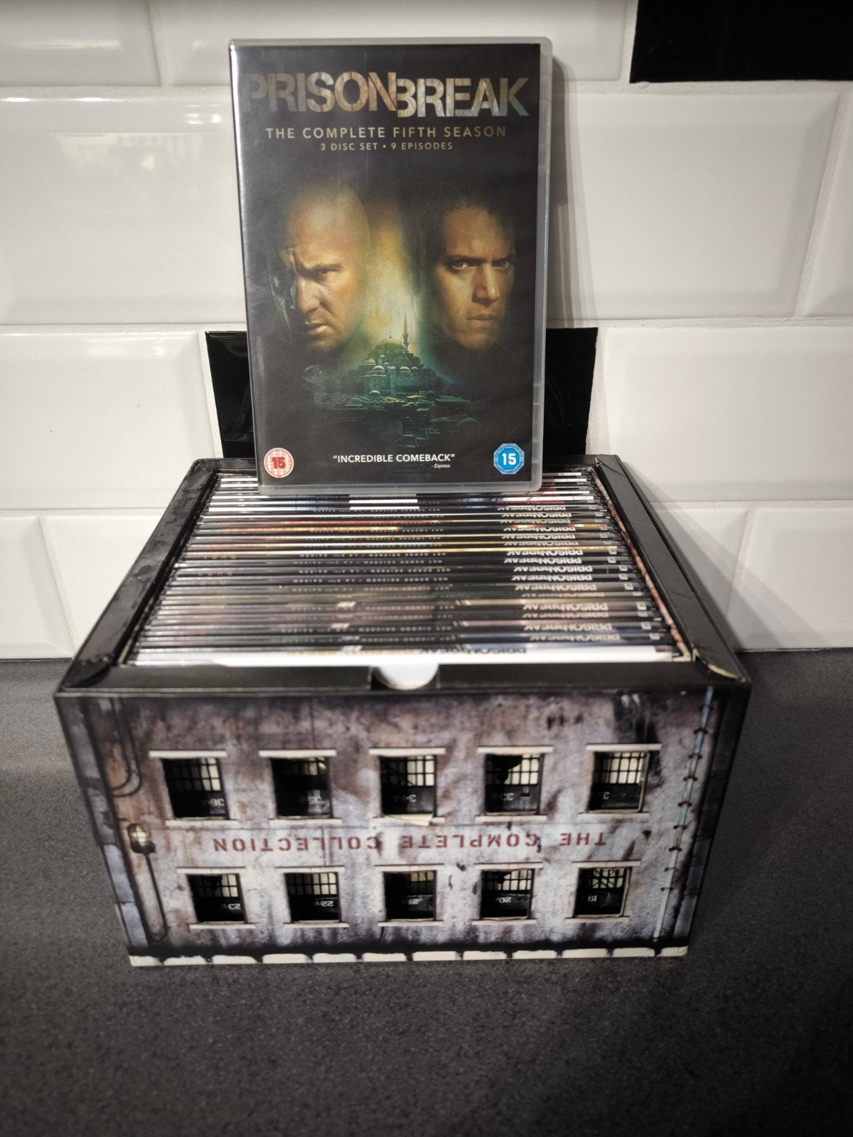volledige dvd collectie van prison break 5 seizoenen + film, Cd's en Dvd's, Ophalen of Verzenden