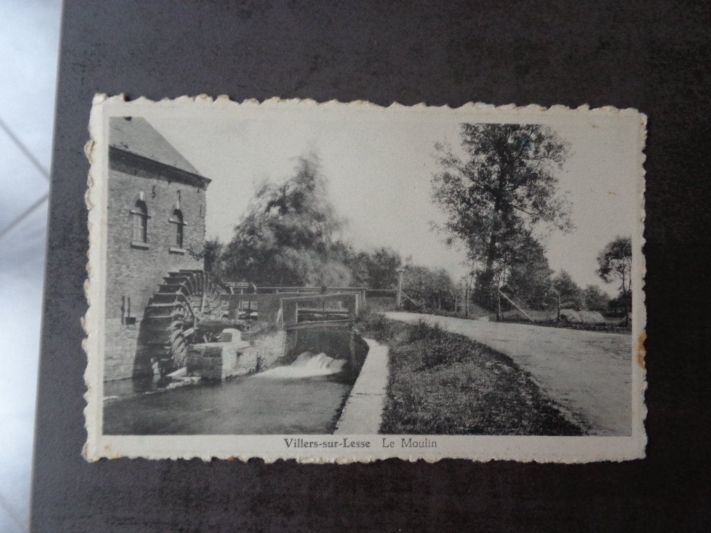1 oude postkaart uit Villers sur Lesse, Ophalen