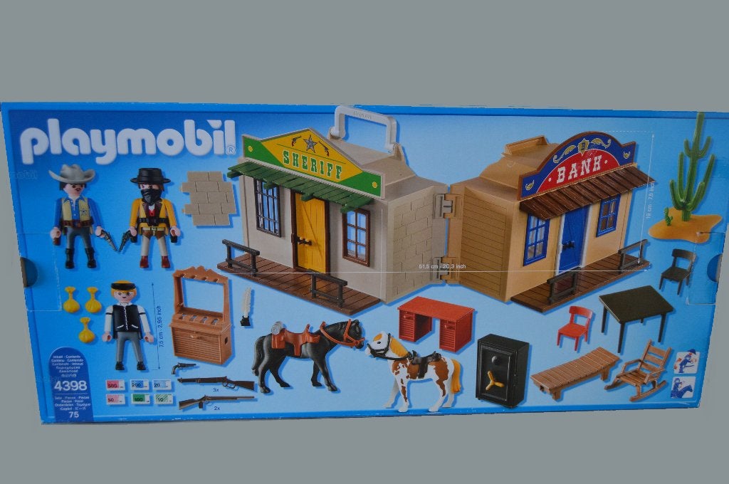 Playmobile Maison de Shériff Banque et Prison., Enfants & Bébés, Jouets | Playmobil, Enlèvement ou Envoi, Comme neuf, Ensemble complet
