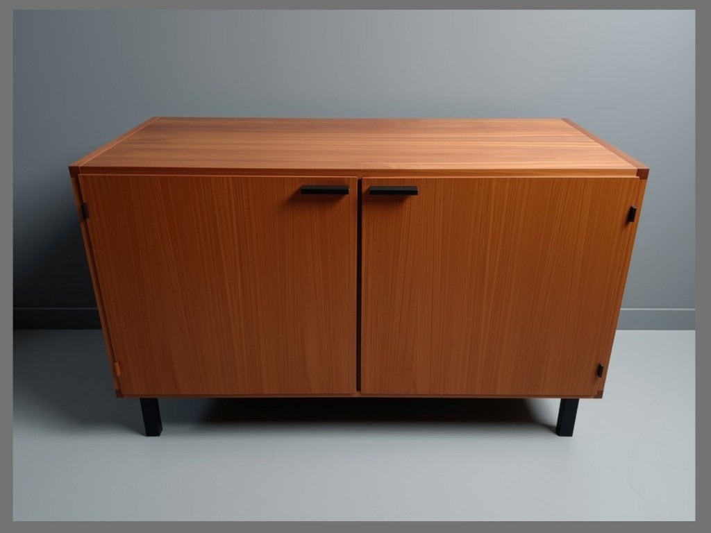 Vintage teak dressoir | Jaren 60, Ophalen, Mid century, 100 tot 150 cm, Pastoe