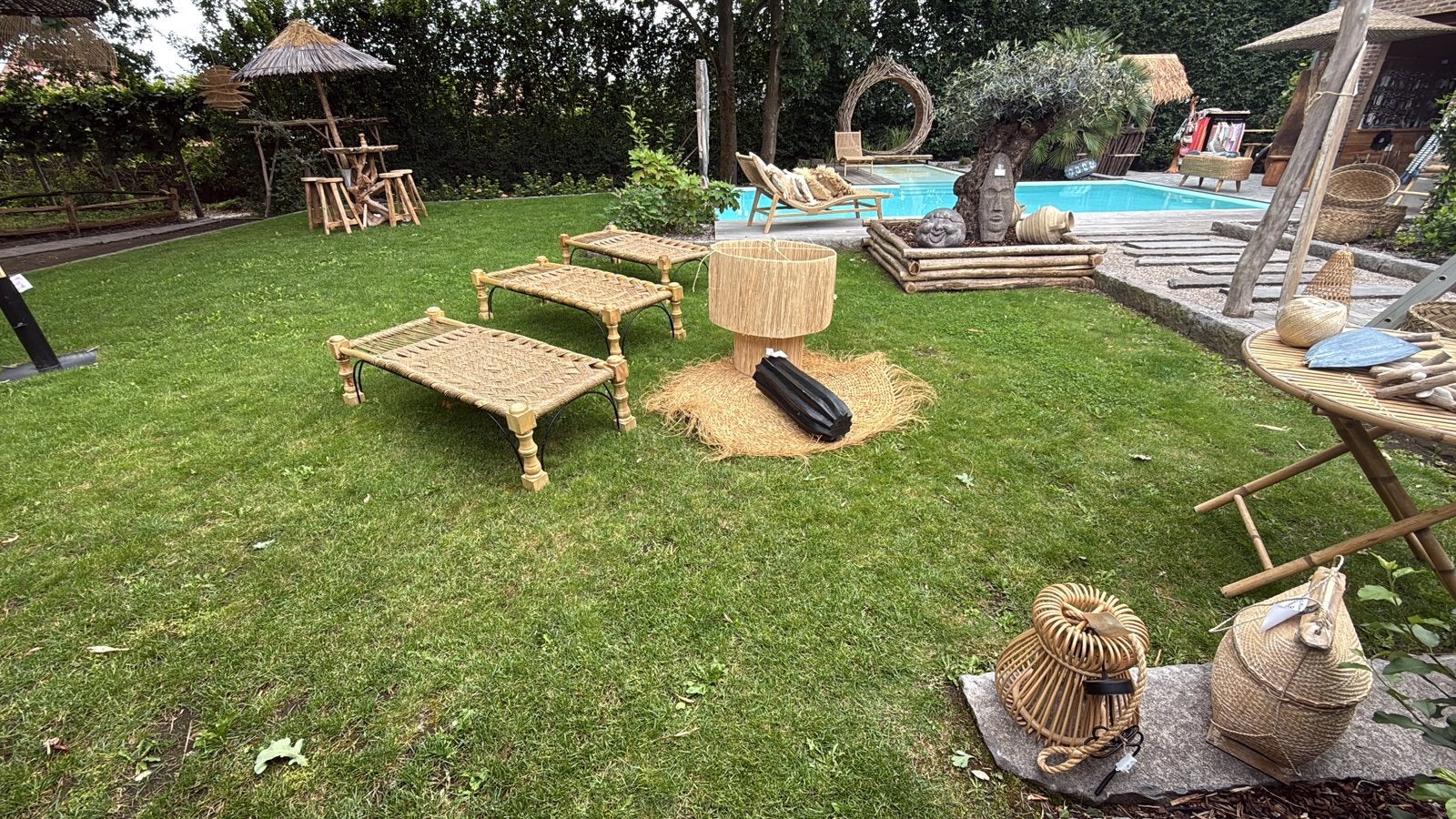 Boho ligbed, Tuin en Terras, Ophalen