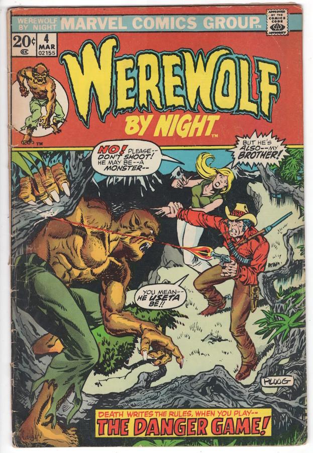 Werewolf By Night (Marvel 1972, 1st series) Various issues!, Enlèvement ou Envoi, Utilisé, Plusieurs comics, Amérique