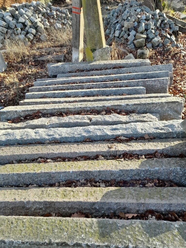 borduurs n arduinof graniet, Ophalen