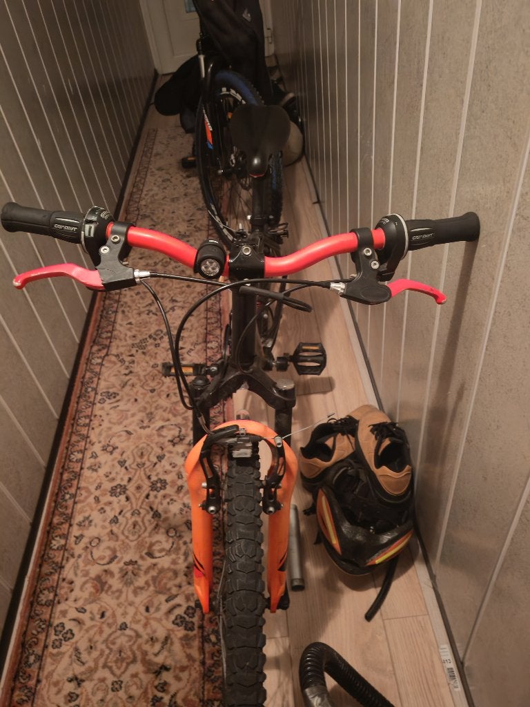 Kinderfiets 7 tot 10 jaar, Fietsen en Brommers, Ophalen, 22 inch, Gebruikt, B-TWIN