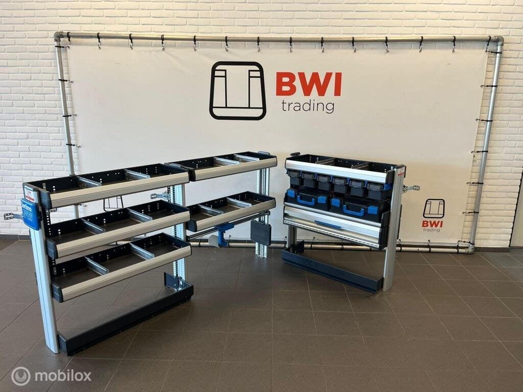 Sortimo set bedrijfswageninrichting L+R complete inrichting, Enlèvement ou Envoi