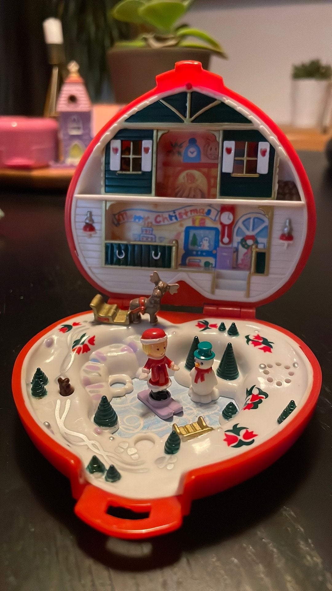 Polly Pocket vintage 1989 Christmas Wonderland, Ophalen, Zo goed als nieuw