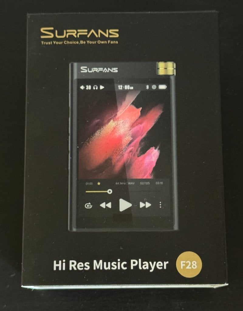 Lecteur MP3 Haute Definition Surfans F28 Neuf + SD 512 Go, Enlèvement ou Envoi, Neuf, Autres marques, 40 GB et plus